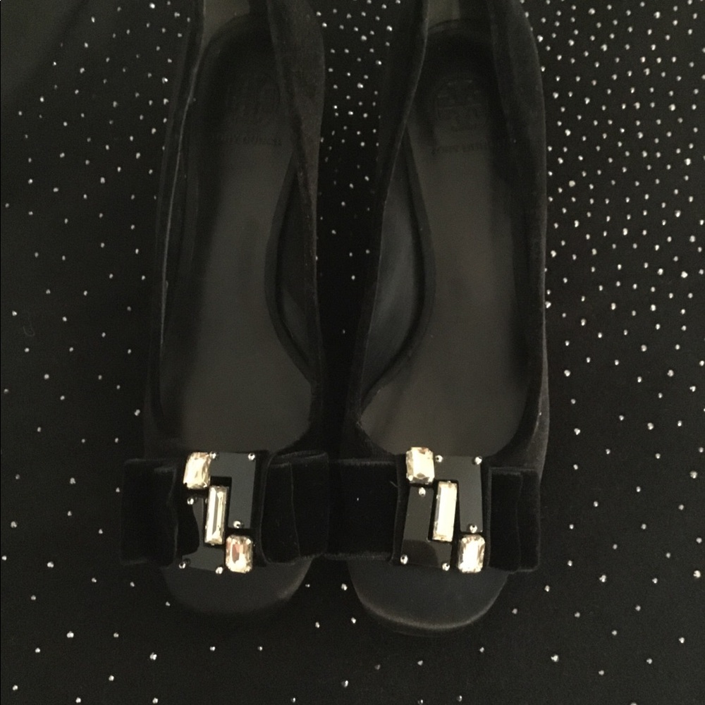 Tory Burch Velvet and satin pump